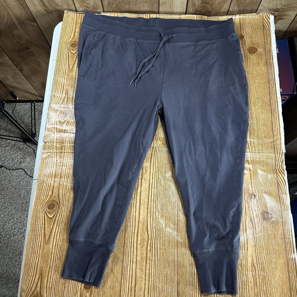 Torrid Womens Size 4 Gray Jogger‎ Pants Drawstring Elastic Waist Lounge Casual